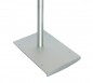 Preview: DESI-HYG Desinfektionsmittelständer Aluminium Desinfektionsmittelspender Desinfektionssäule Hygienestation - Detail Standfuß